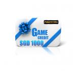 FUNCITY33 Games Credit SGD1000